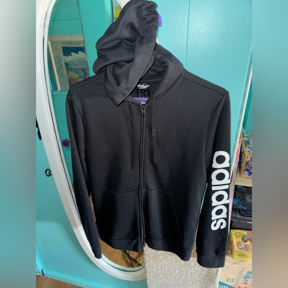 Zipper adidas hoodie